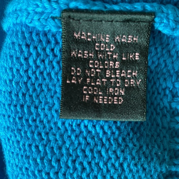 Ralph Lauren button up sweater size medium. - Picture 8 of 8